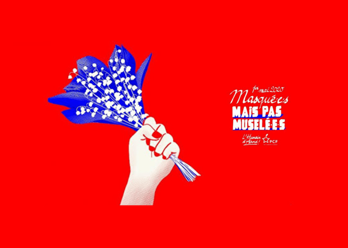 La Journée internationale des droits des travailleurs continue avec la vente du brin de muguet virtuel de l&rsquo;espoir&nbsp;!