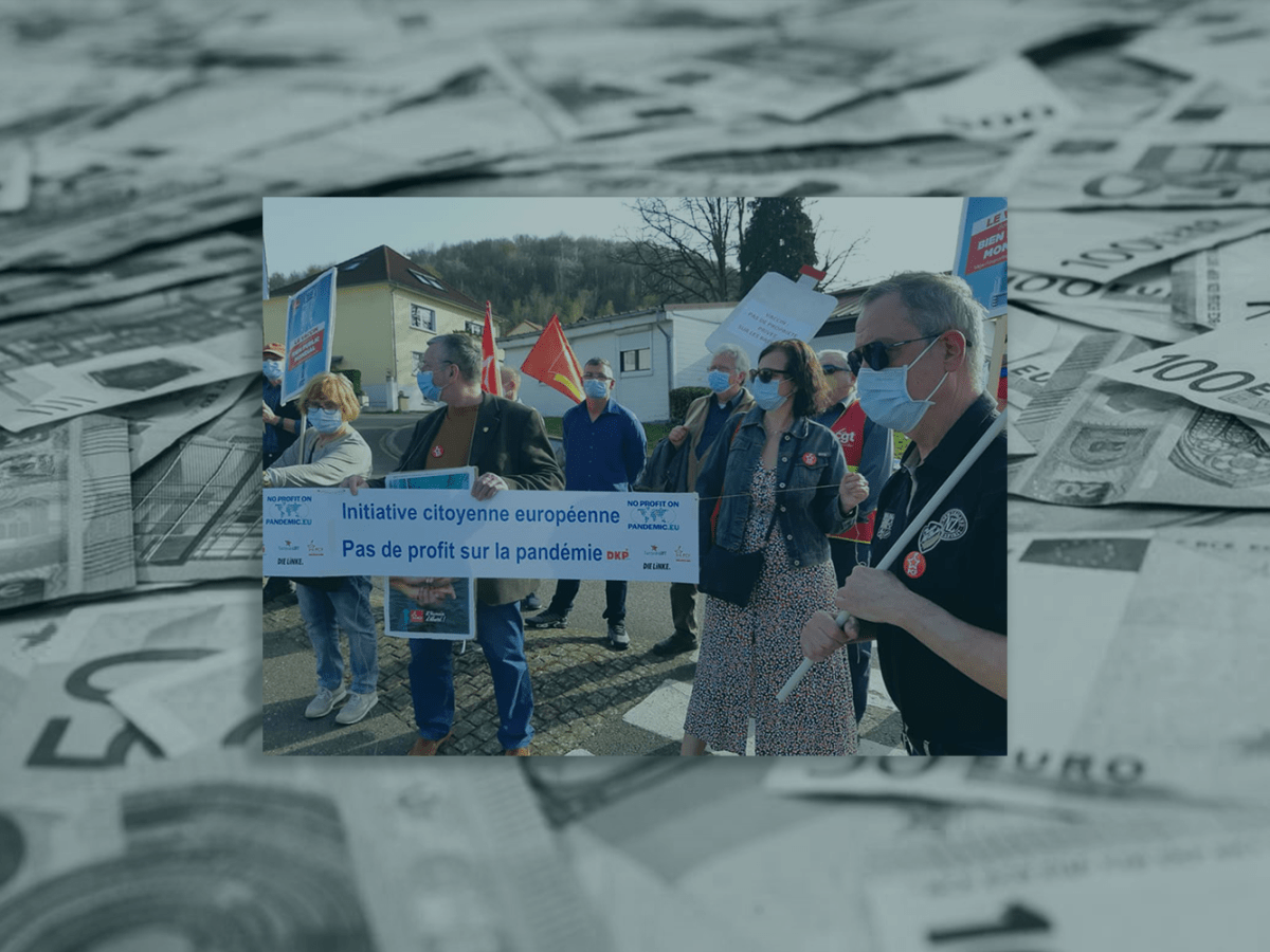 PAS DE PROFIT SUR LA PANDÉMIE / Rassemblement franco-allemand à Forbach : le bilan et la suite&nbsp;!